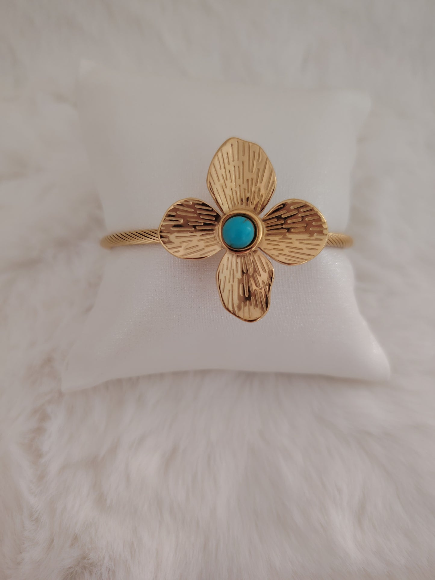 Bracelet Fleur Azur