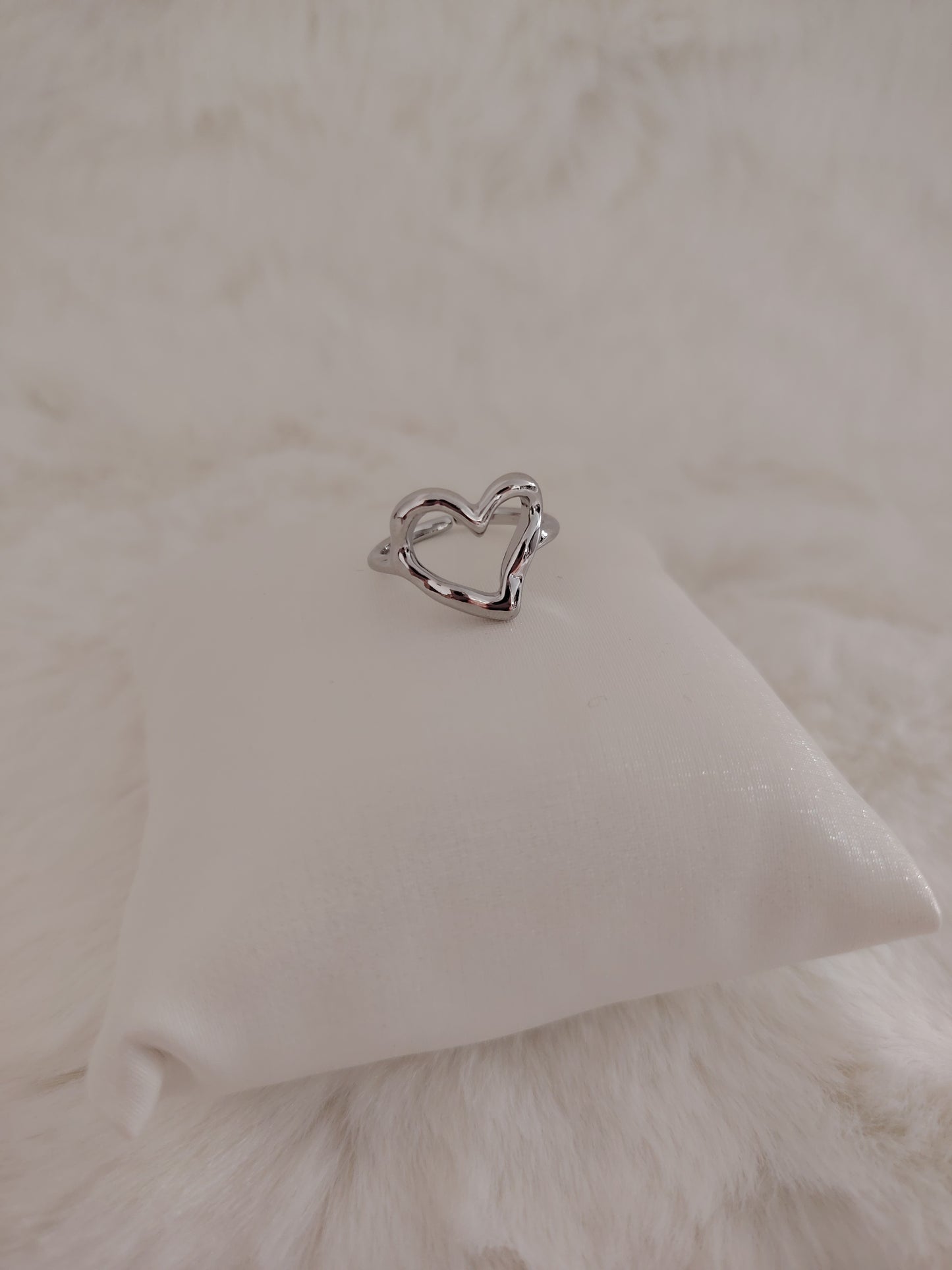 Bague Coeur d' Acier