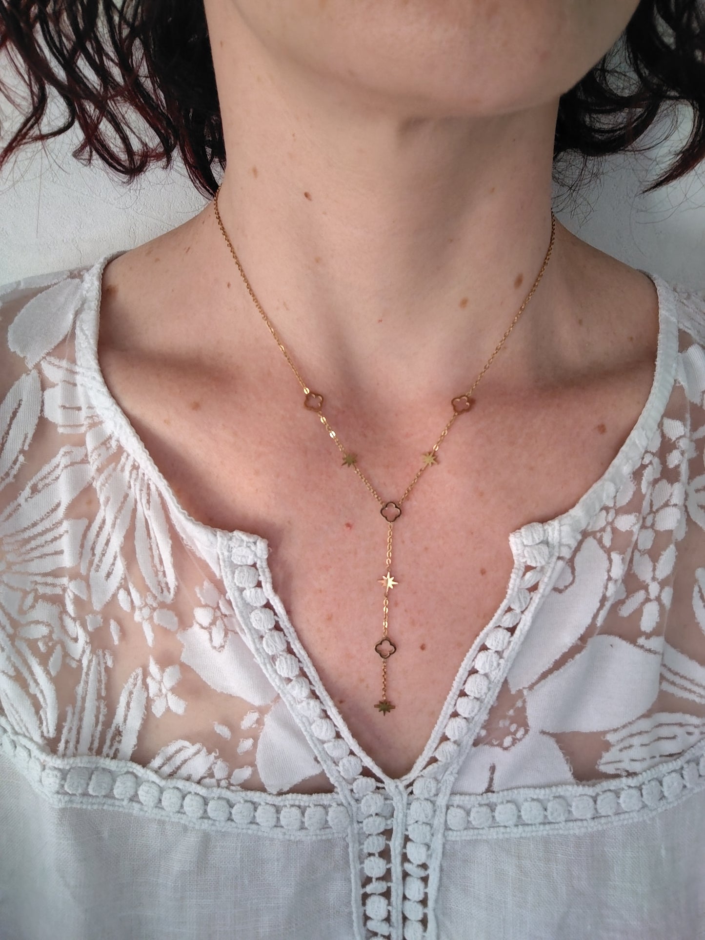 Collier "Y" Ciel de Chance