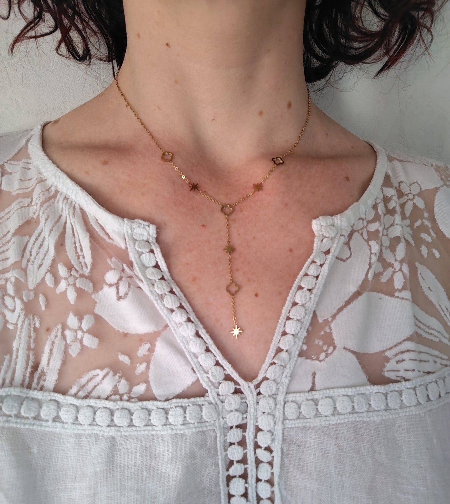 Collier "Y" Ciel de Chance