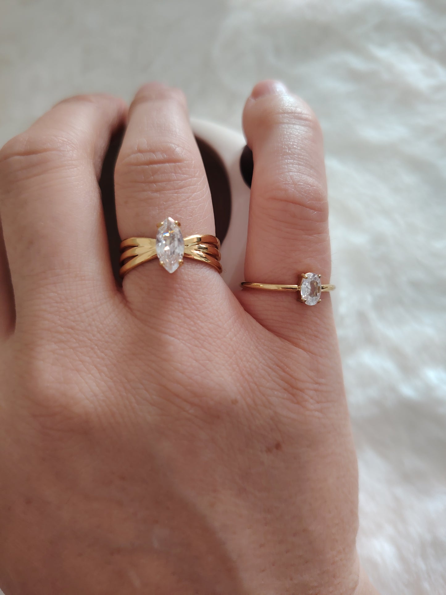 Bague Lueur Fine