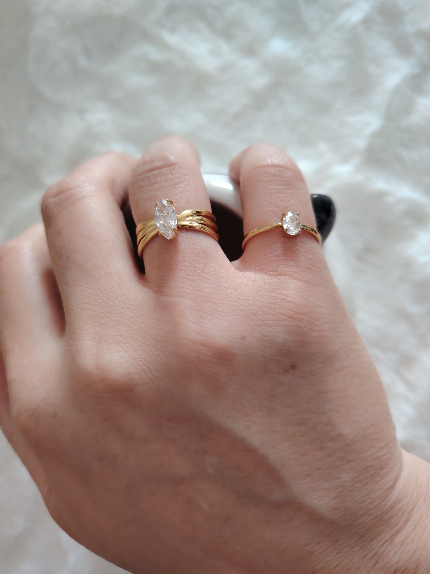 Bague Lueur Fine