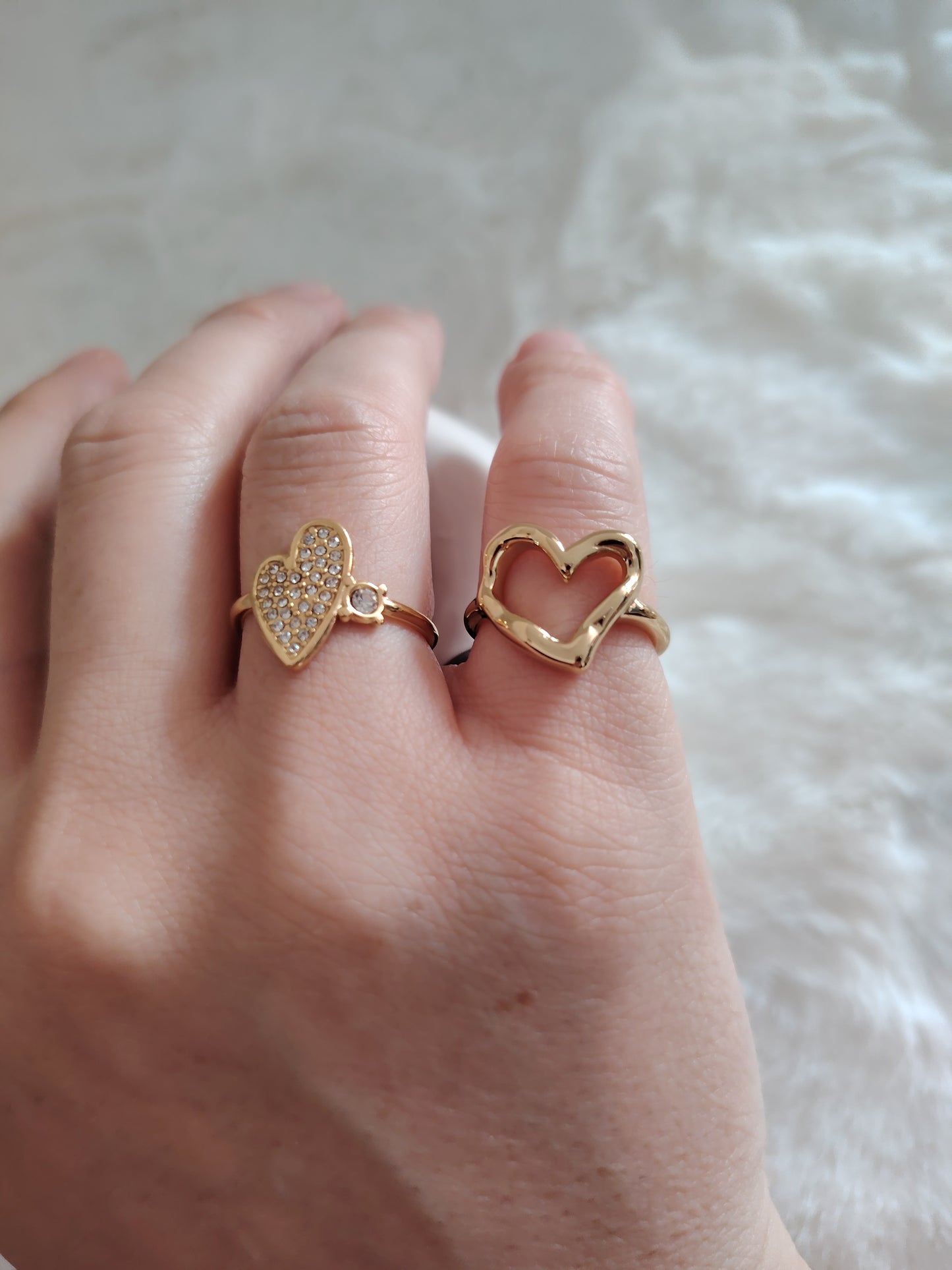 Bague Coeur d' Acier