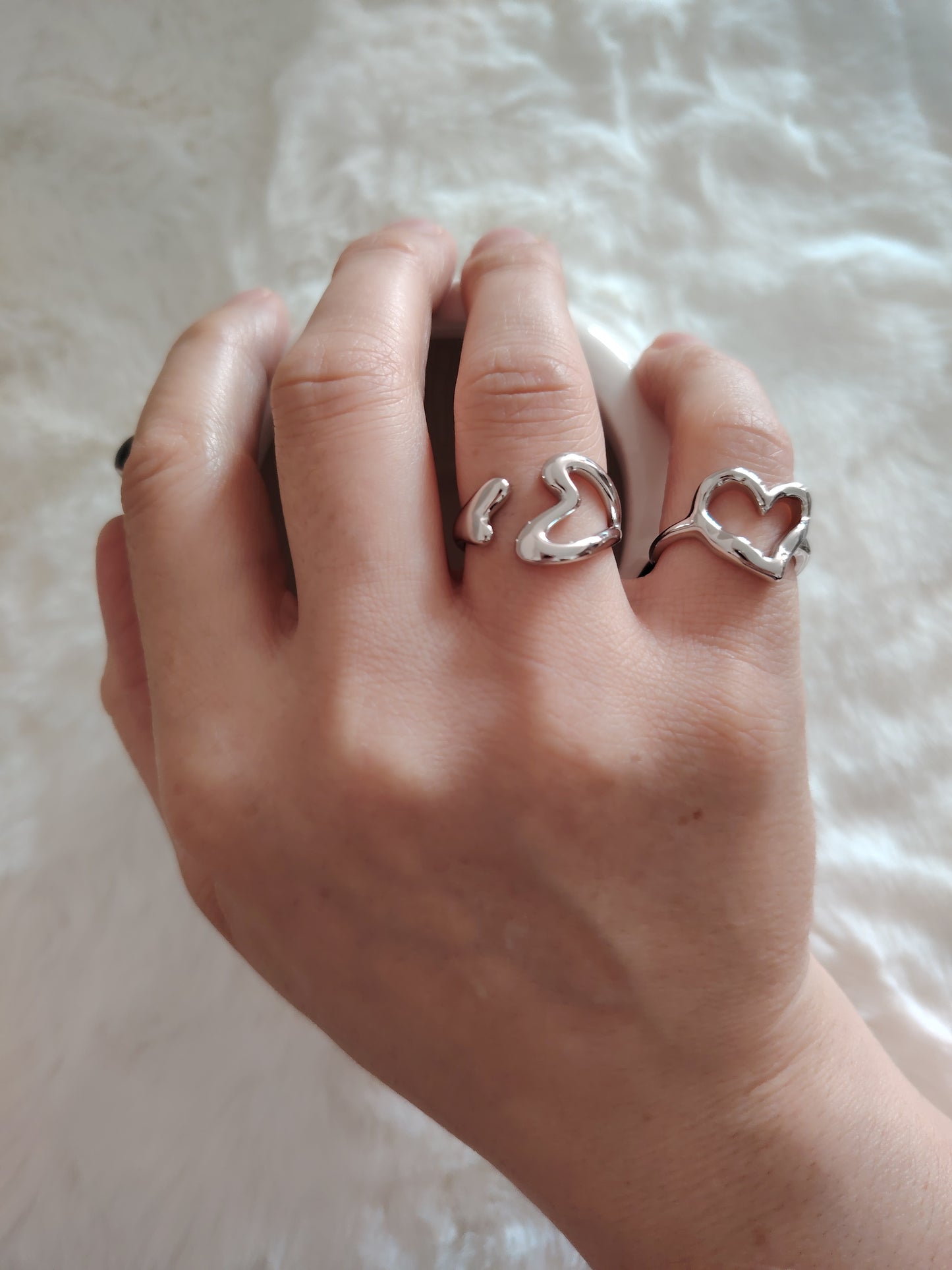 Bague Coeur d' Acier