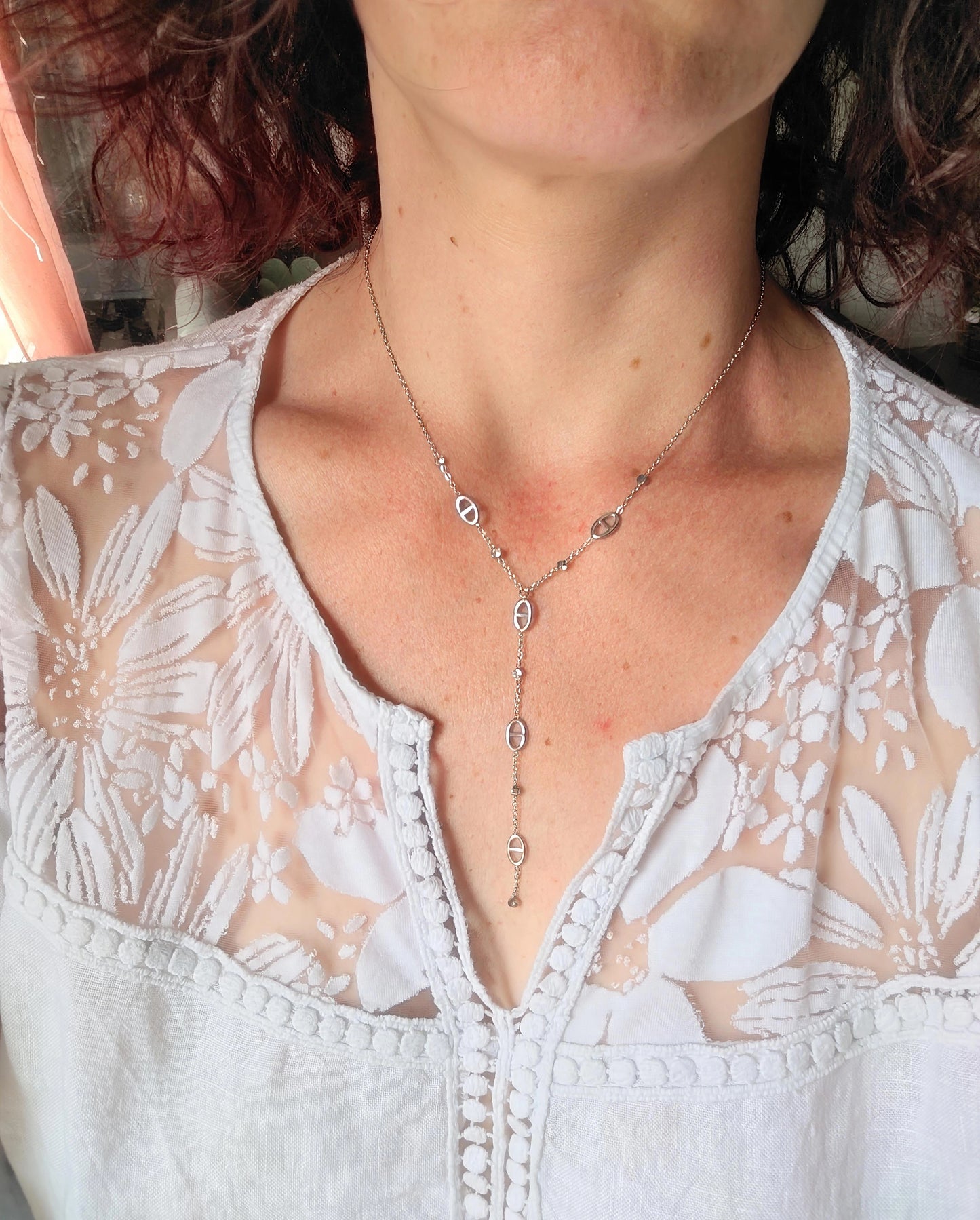 Collier "Y" Arôme Elégant