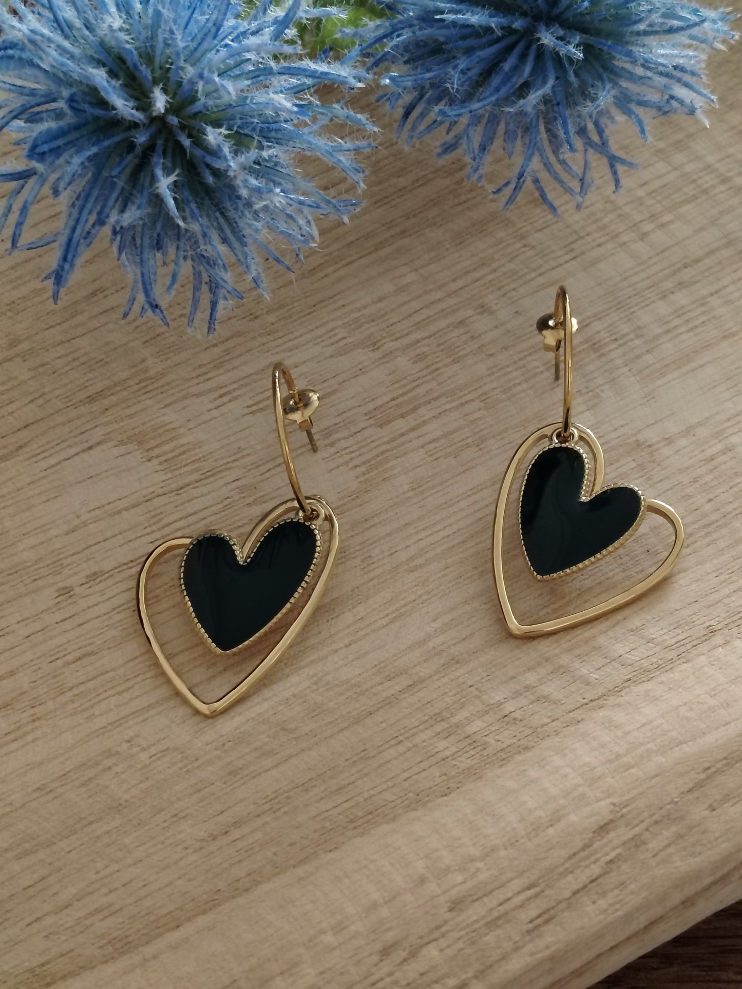 Boucle Double Coeur