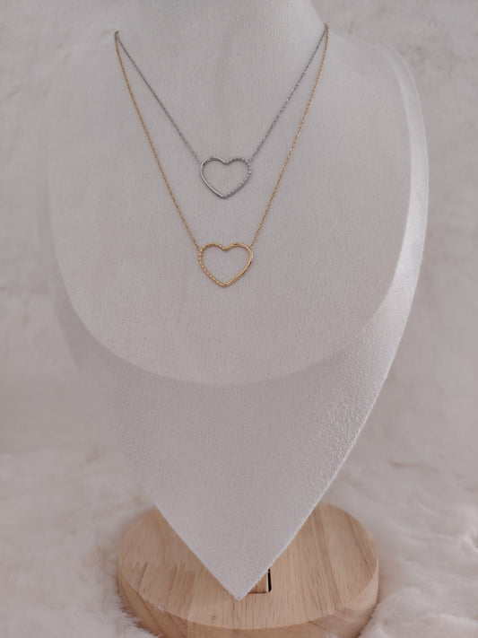 Collier Coeur Ouvert