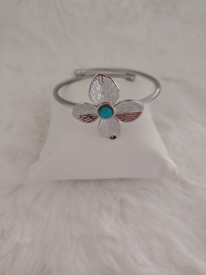 Bracelet Fleur Azur