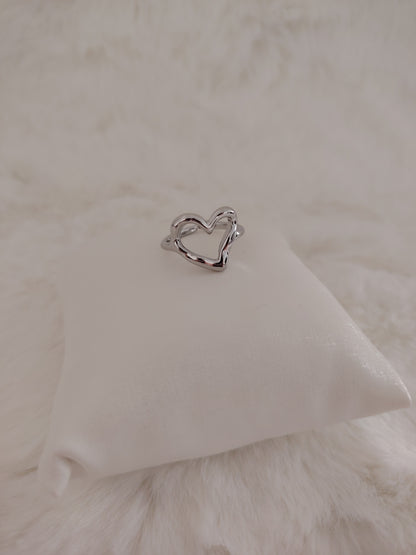 Bague Coeur d' Acier
