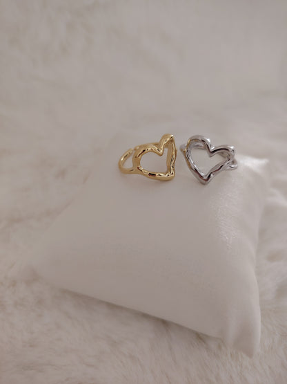 Bague Coeur d' Acier