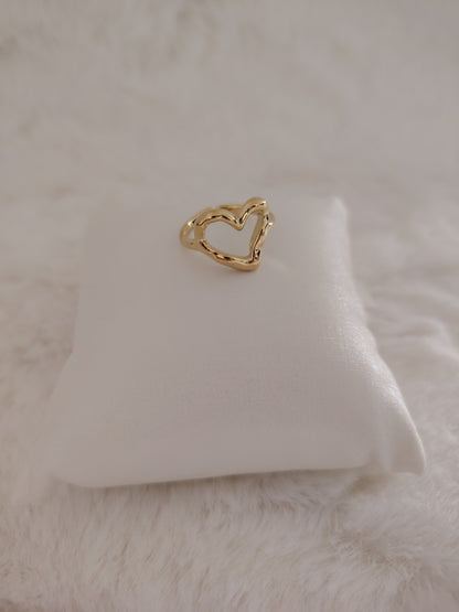 Bague Coeur d' Acier