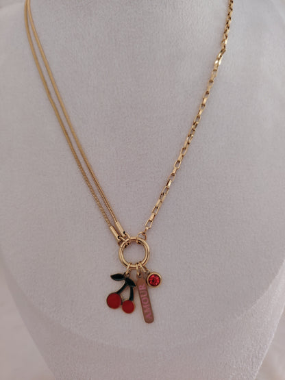 Collier Cerise d' Amour