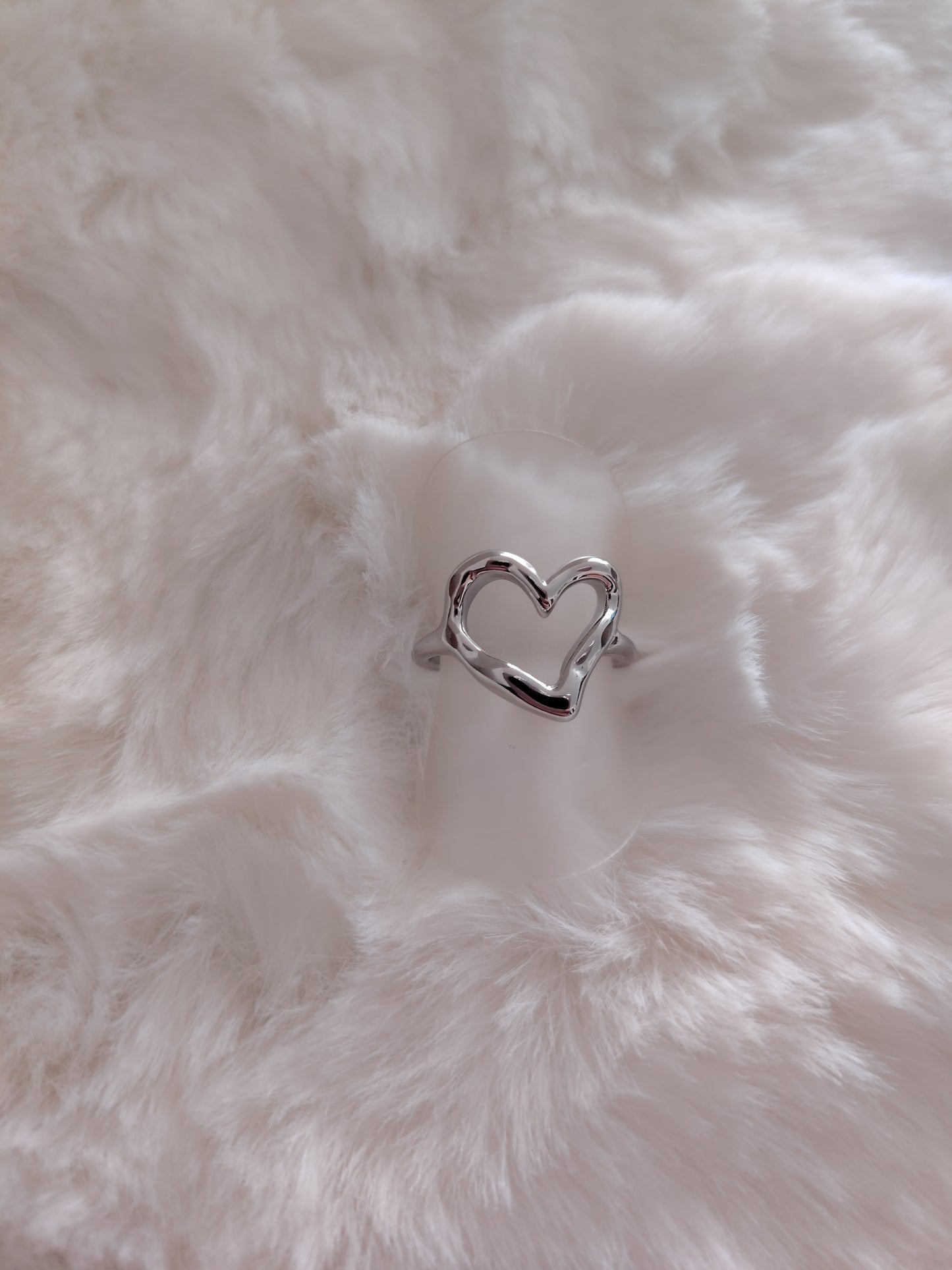 Bague Coeur d' Acier