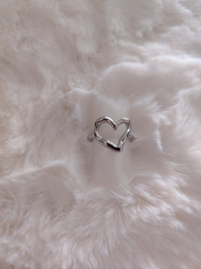 Bague Coeur d' Acier