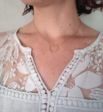 Collier Coeur Ouvert