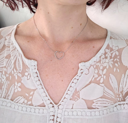 Collier Coeur Ouvert