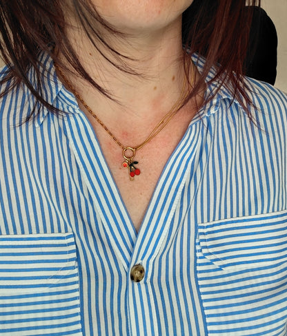 Collier Cerise d' Amour