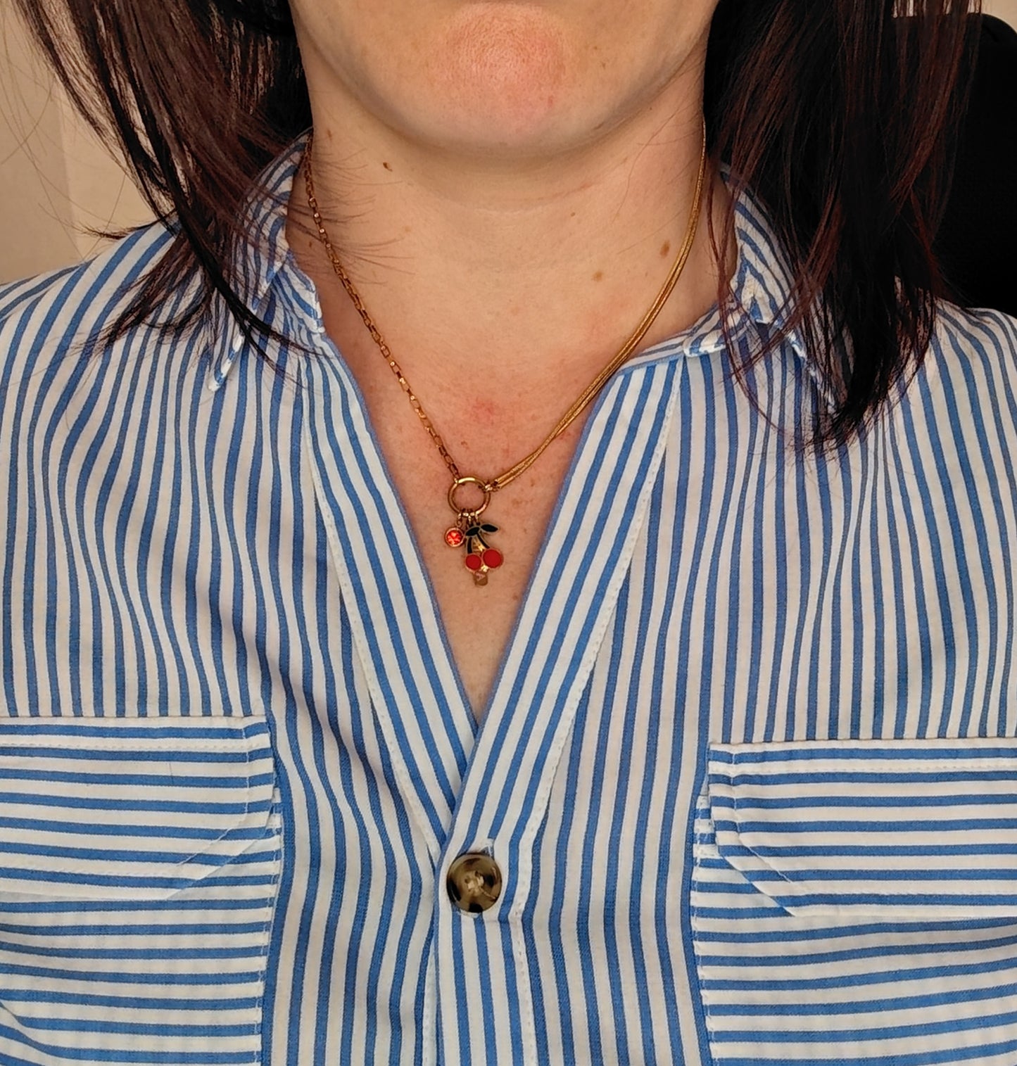 Collier Cerise d' Amour