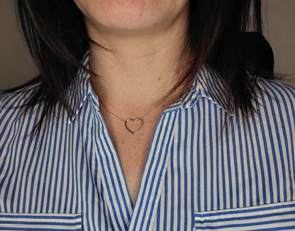 Collier Coeur Ouvert