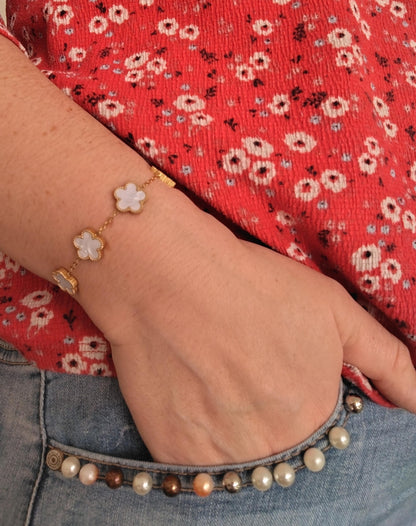 Bracelet Trèfles