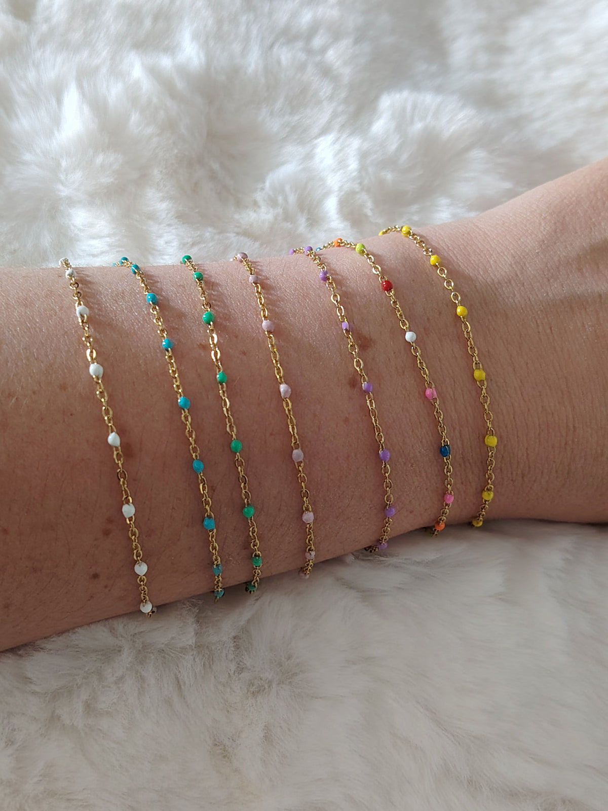 Bracelet Perline Color