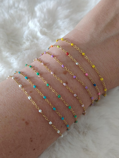 Bracelet Perline Color