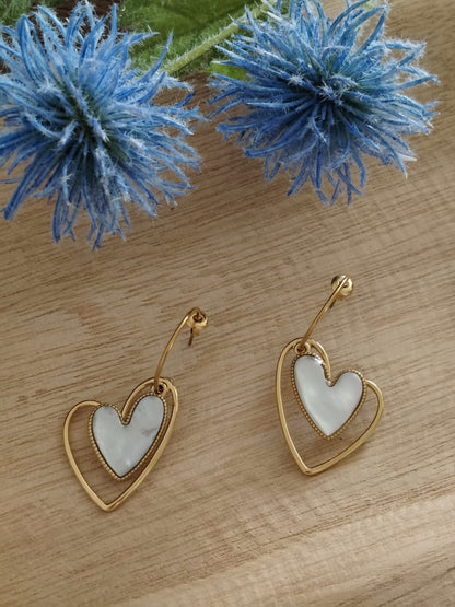 Boucle Double Coeur